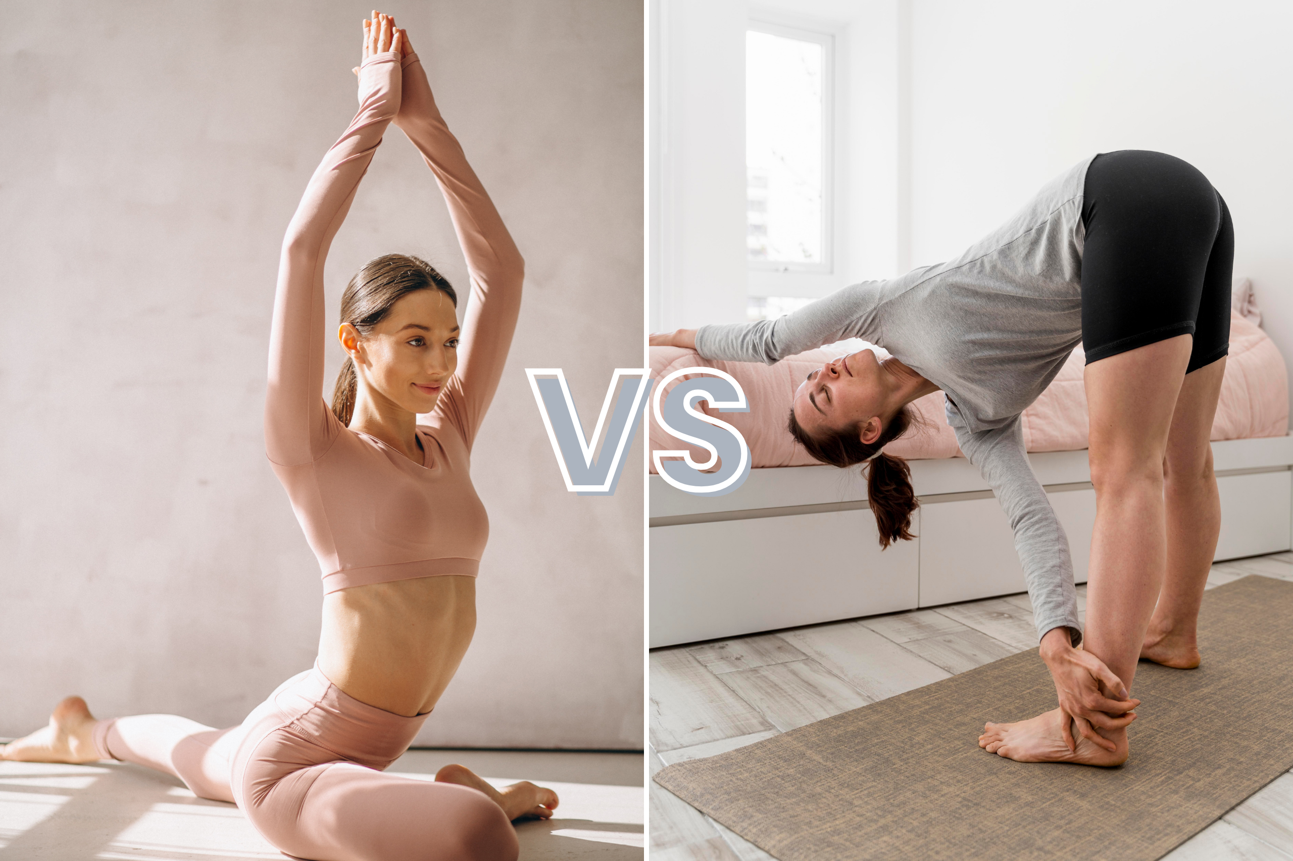 Yoga vs estiramiento: ¿realmente hacen lo mismo?